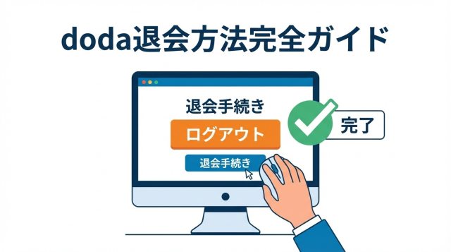 doda（デューダ）退会方法完全ガイド｜手順・注意点・個人情報の取り扱いまで徹底解説