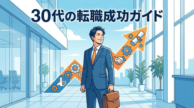 30代の転職完全ガイド｜成功率を高める準備と戦略・おすすめ業界を徹底解説