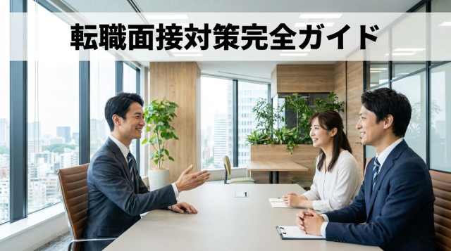 転職面接対策完全ガイド｜よく聞かれる質問と回答例・合格率を上げる準備のすべて