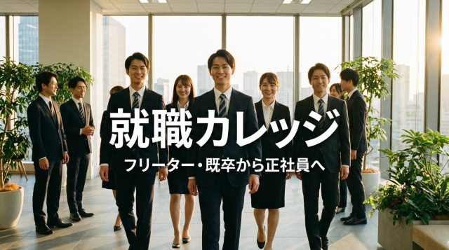 就職カレッジ（JAIC）の評判は？フリーター・既卒から正社員を目指す完全ガイド