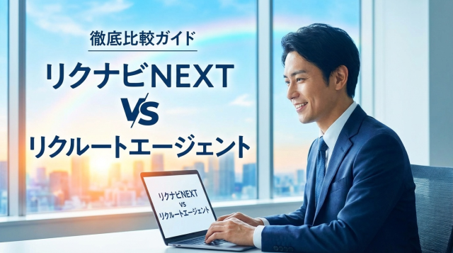 リクナビNEXTとリクルートエージェントの違いは?併用すべき?徹底比較で最適な選び方を解説【2026年最新版】