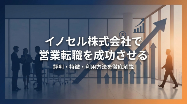 イノセル株式会社の転職評判は?営業特化エージェントの特徴を徹底解説【2026年最新】