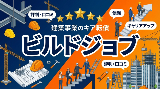 ビルドジョブの評判・口コミは？建設業界転職の実態とメリット・デメリットを徹底解説【2026年最新】