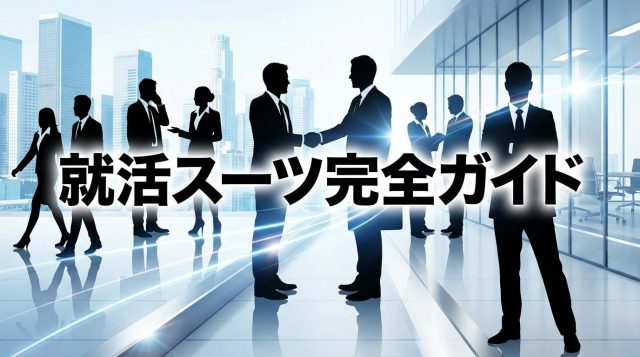 就活スーツの選び方完全ガイド｜失敗しない購入時期・色・値段とおすすめ店舗【2026年最新】