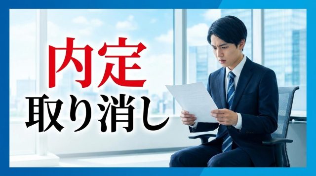 【2026年最新】内定取り消しは違法?認められる8つのケースと対処法を徹底解説