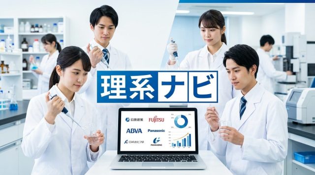 理系ナビの評判は？新卒理系学生向け就活サイトの特徴・メリット・口コミを徹底解説