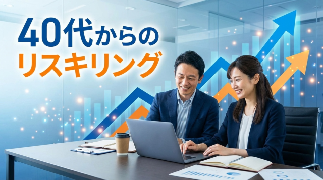 40代のリスキリングは何を学ぶべき？おすすめスキル10選と成功のステップ【2026年最新版】