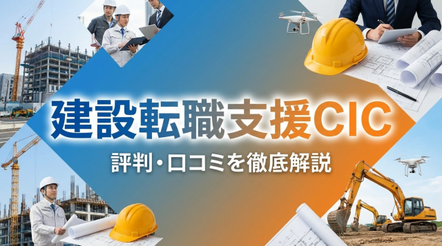 建設転職支援CICの評判・口コミを徹底解説｜施工管理技士の転職成功の秘訣