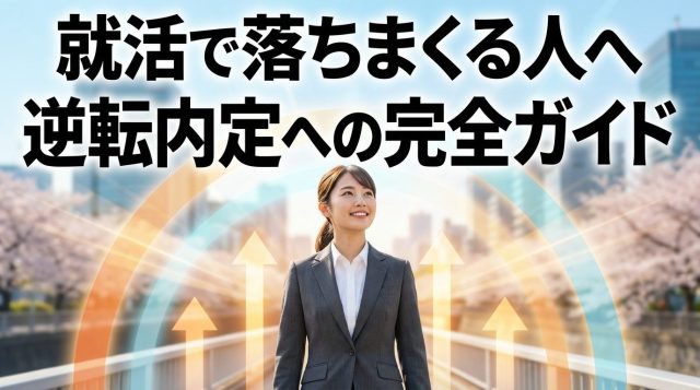 就活で落ちまくるのは普通?【平均22社落ちる】全落ちから逆転内定を掴む完全ガイド