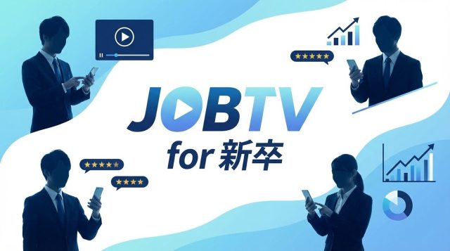 JOBTV for 新卒の評判・口コミは?動画就活のメリット・デメリットを徹底解説【2026年最新】