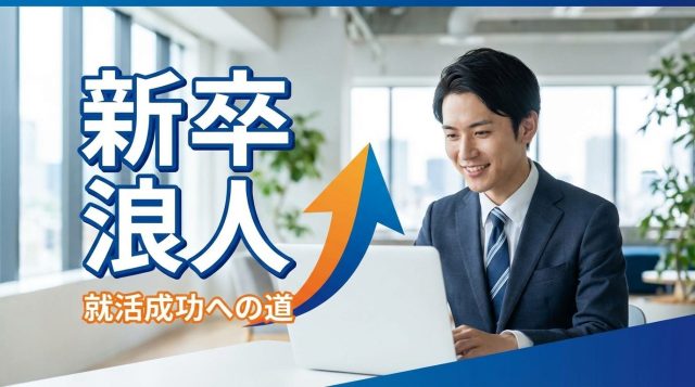 新卒で浪人は不利？就活への影響と成功させる5つの戦略【2026年版】