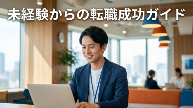 未経験からの転職成功ガイド2026【30代・40代も可能】おすすめ業界と具体的ステップを徹底解説