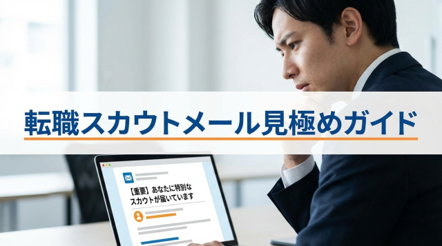 【2026年最新】転職サイトのスカウトメールが怪しい?見極め方と信頼できるスカウトの特徴を徹底解説