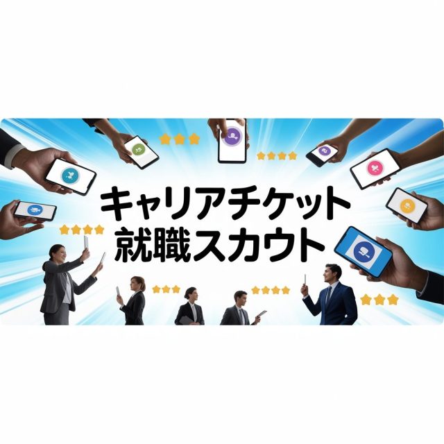 キャリアチケット就職スカウトの評判は？口コミから分かるメリット・デメリット